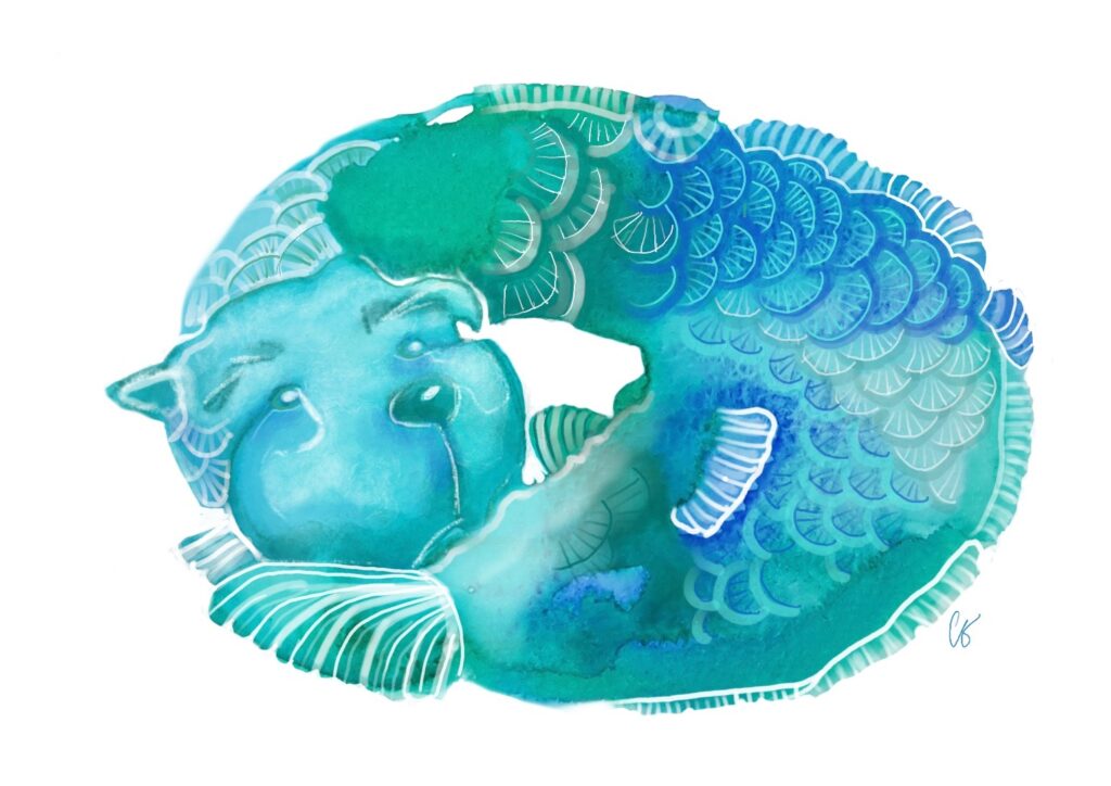 Peinture - Totem fantastique